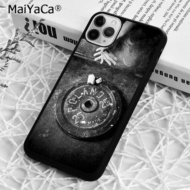 Gym Motivational Fitness Phone Case For iPhone 17 Air 16 Pro Max 15 14 Plus 12 13 Shell Cover Coque