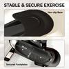 Under Desk Elliptical Machine with LCD Monitor, 8 Adjustable Magnetic Resistances for 2-in-1 Seat & Stand Up Exercise