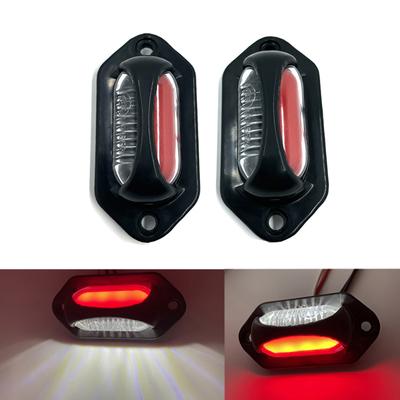 Car Truck Trailer Universal Led License Plate Light Number Plate Lamp 12V 24V