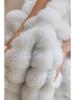 Winter Tuscany Rabbit Hair Plush Throw Blanket - Korean Gentle Style, Light Luxury for Sofa or Office.