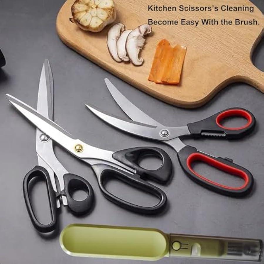 

Щетка для лезвия ножа с длинной ручкой и крышкой Встроенная точилка для ножей и щетка для очистки щелей Двусторонняя щетинная губка для Ки United States