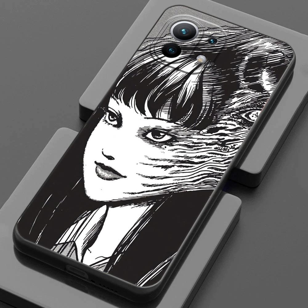 Mobilskal för Xiaomi Mi 11 Lite 5G NE 11i 11X 11T 12 Pro Poco F3 X3 GT X4 NFC Pro Skal Fodral Japansk Manga Skräckserie Tomie