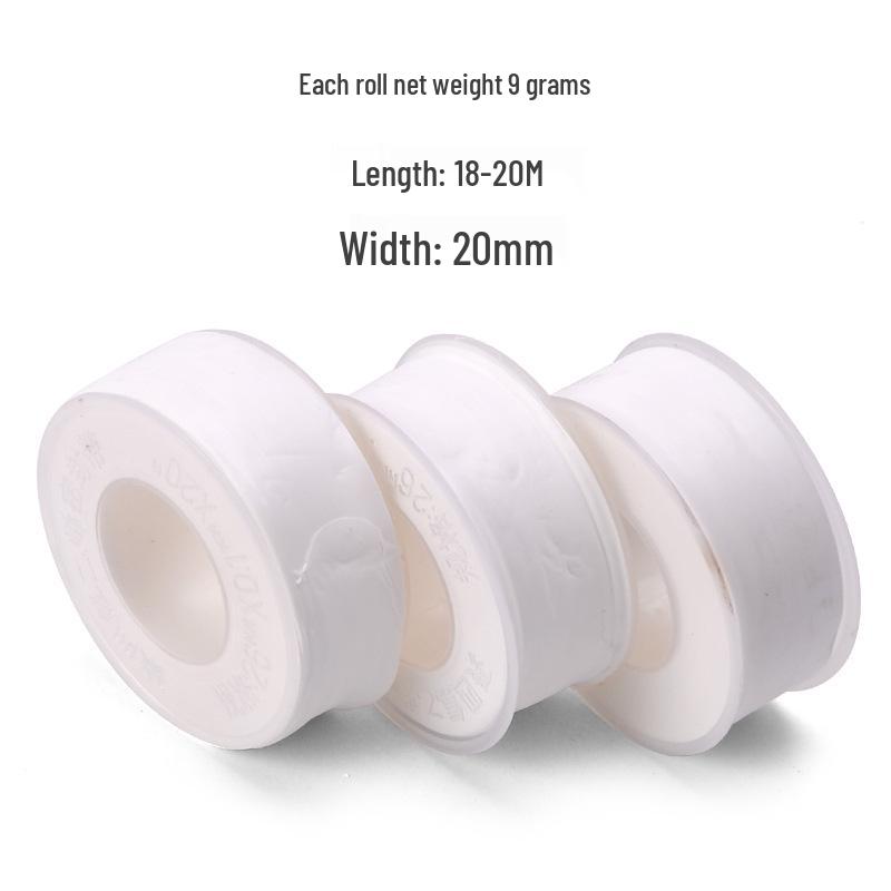 Thickened Wide PTFE Tape for Plumbing and Hardware Sealing