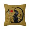 Custom Japanese Samurai Warrior Throw Pillow Decorative Katana Bushido Luxury Cushion Cover Velvet Pillowcase