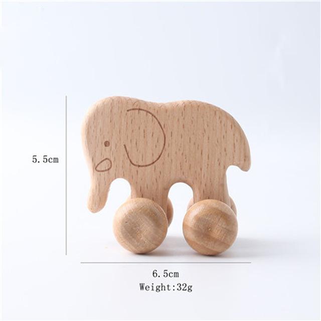 

Wooden Child Block For Babies BPA Free Organic Beech Animal Shape Baby Toy Car Montessori Toys Brain Game Handmade Crafts Gifts