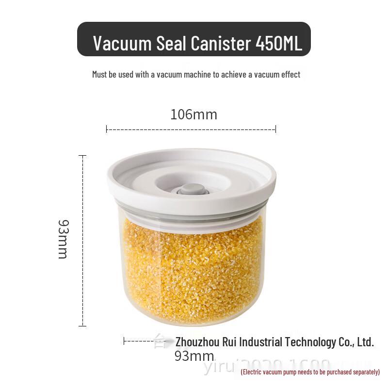 ZISIZ Electric Vacuum Food Storage Container
