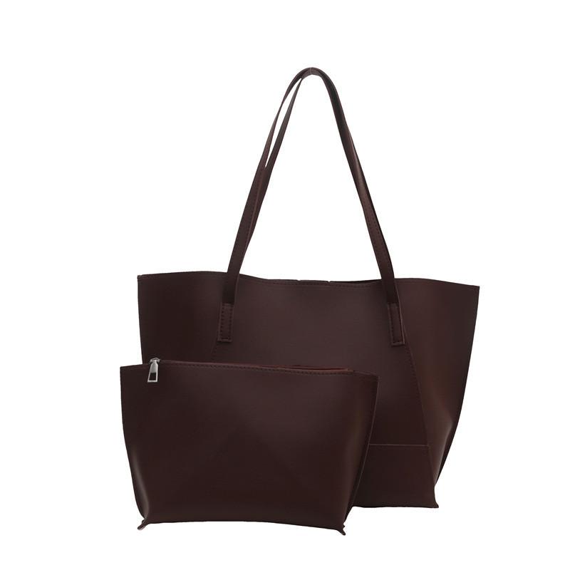 Large Capacity Fashionable Pu Shoulder Tote Bag For Commuting And Daily Use