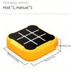 Portable Tic Tac Toe Game Console Handheld Electronic Puzzle For All Ages Travel Toys With Memory Training Montessori Kids Gifts