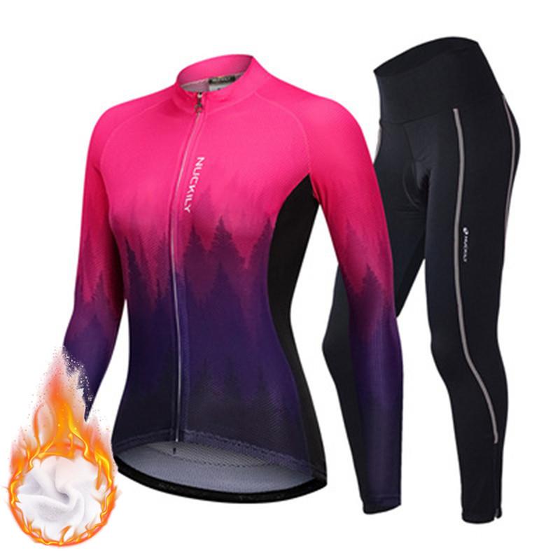 Goedkope Men's/Women's Spain Pro Outdoor Riding Bike Uniform Men Winter ...