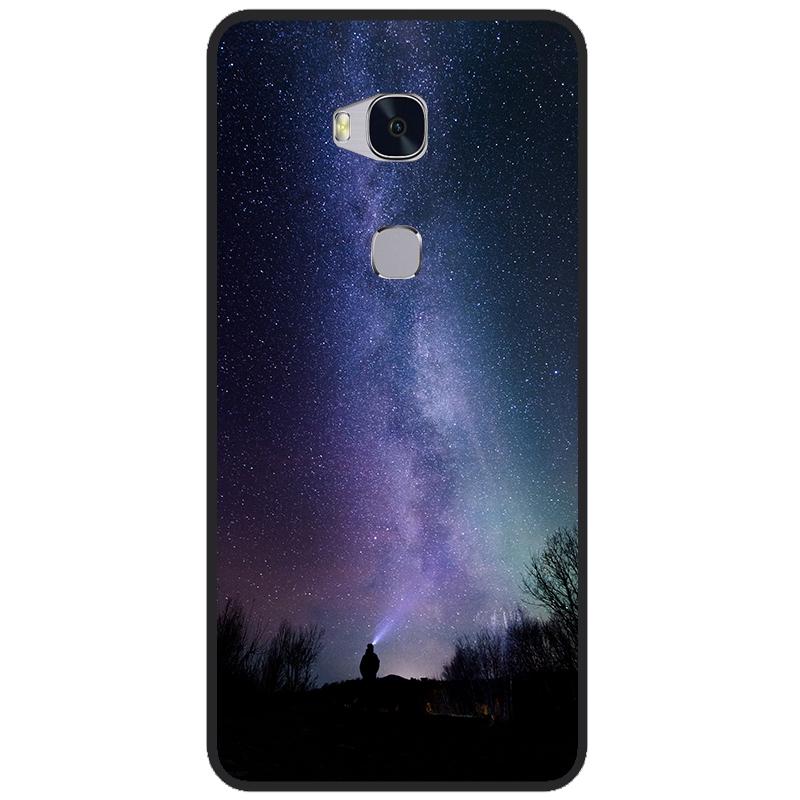 For Huawei GR5 2016 Honor 5X Phone Case Cute Silicone Case For Huawei Honor 5X 5 X Cover KIW-L21 5.5 " Soft TPU Protection Shell