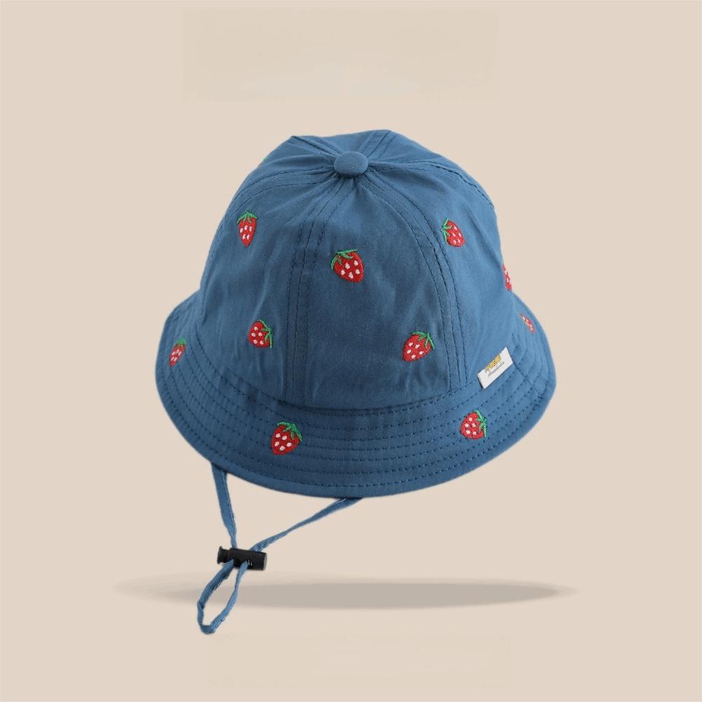 Thin Kids Fisherman Hat Sun Protection Sun Hat Sweet Bucket Hat  Children