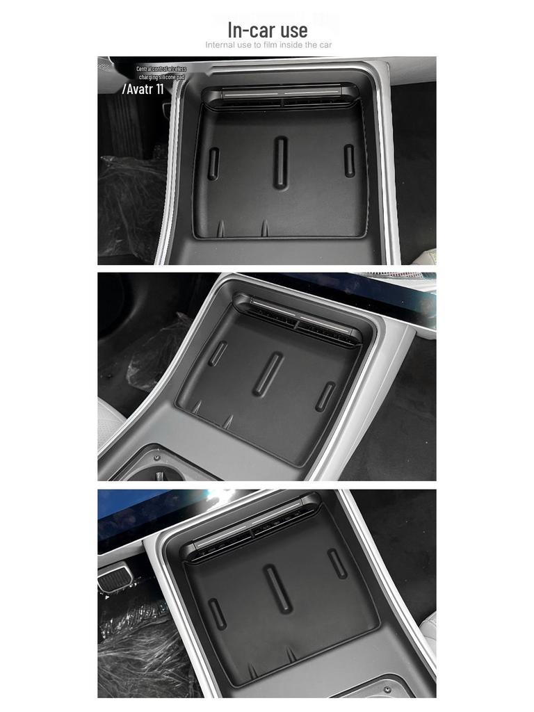 Avatr 11 Center Console Wireless Charging Anti-Slip Silicone Pad for 23-24