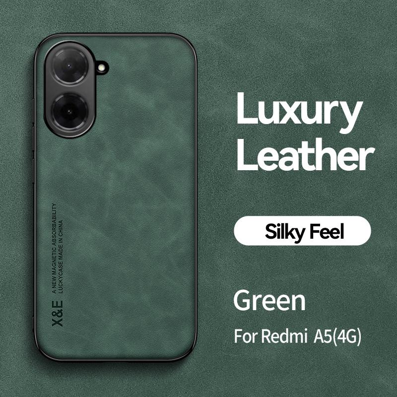 Funda For Xiaomi Redmi A5 4G Case Leather Car Magnetic Holder Phone Cover for Redmy A5 A 5 RedmiA5 Soft TPU Frame Protect Coque