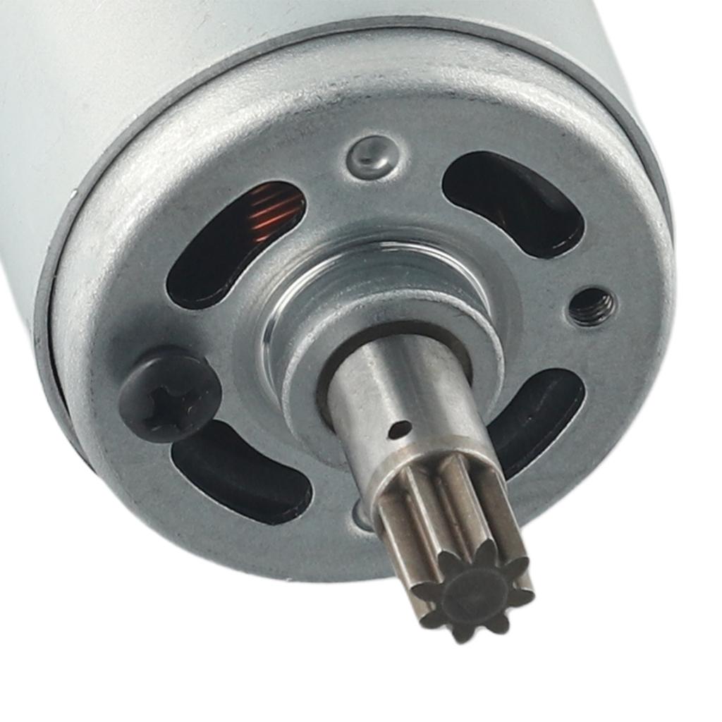 DC21V 8teeth Motor RS-550VD H3 For WORX 50027484 WU390 WX390 WX390.1 Electric Drill Metal Gear Motor 7.7mm Tooth Pitch Tool