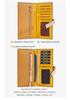 Baellerry Women's Korean Style Color Block Multi-Card Long Wallet Clutch