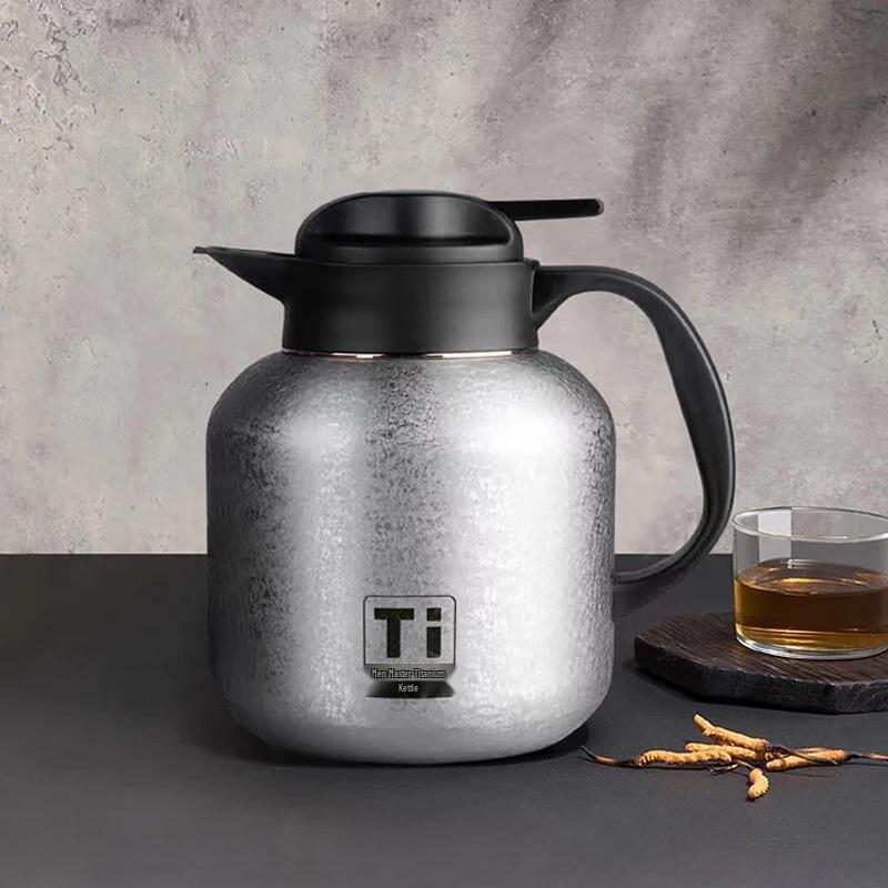 Men Dashi Ice Crystal 1400ml Titanium Insulated Stew Tea Pot
