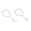 2Pcs Beads Rosary 99 Grains Exquisite White Religious Article Worship Prayer Supplies