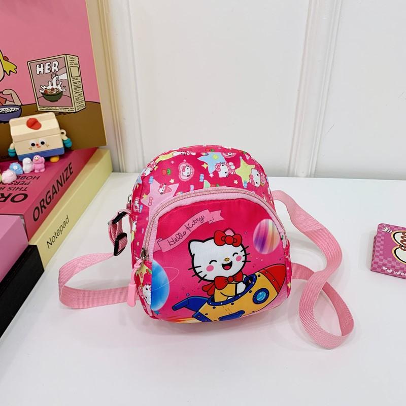 School Bag New Girl Bag Cute Cartoon Light Casual Oblique Change Bag