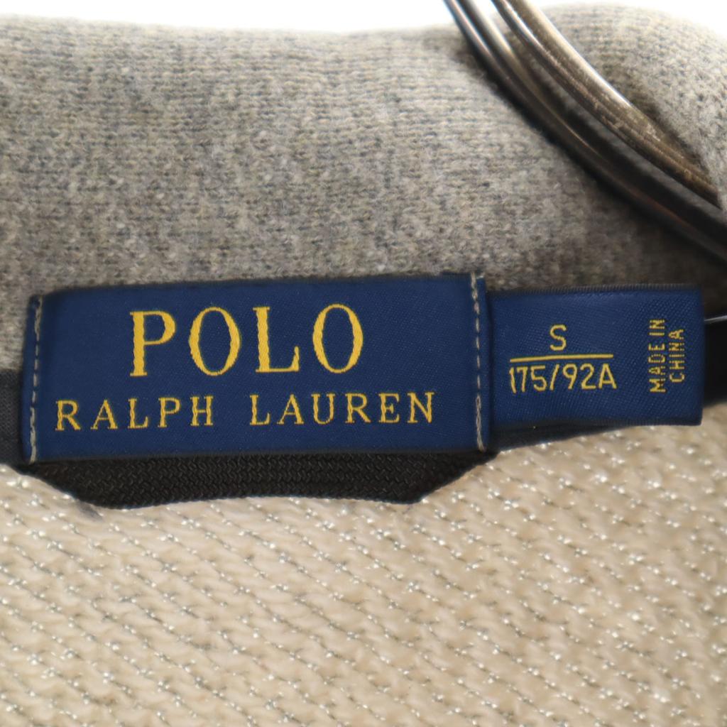 Ungetragen POLO RALPH LAUREN Baseballjacke mit Buchstaben-Patch S grau Herren Gebraucht