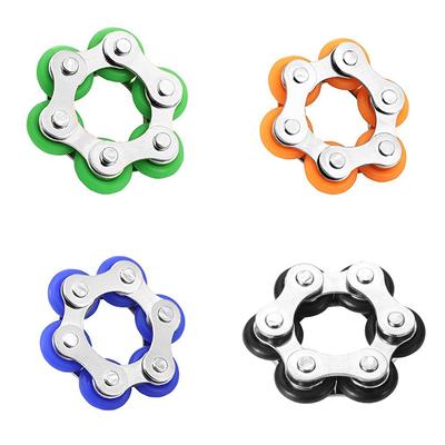 Hračka na kolečkový řetěz Fidget Toy Reduktor na kolo Řetěz Fidget Toys ideální pro ADD, ADHD, úzkost a autismus