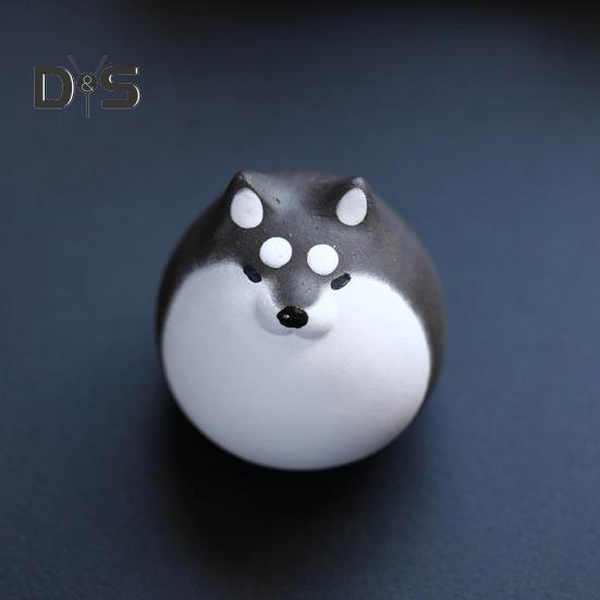 Hunde-Tee-Haustier-Kunsthandwerk, Kungfu-Skulptur für Teeliebhaber, farbwechselndes Teetablett-Dekor, Wasserspender, Heißwasser, dekoratives Ornament