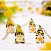 Bee Festival Decorations, Painted 3grid Wooden Box Pendant, Home Atmosphere, Props And Supplies