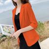 Casual Blazer Lightweight Sun Protection Jacket Women Breathable Thin Short Spring  Suit Petite