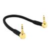 Portable 90 Degree Right Angle 3.5mm Male To Male AUX Adapter for Car Headphone