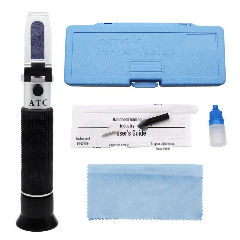 

Ручной спиртовой рефрактометр: Измеритель концентрации этанола 0-80%