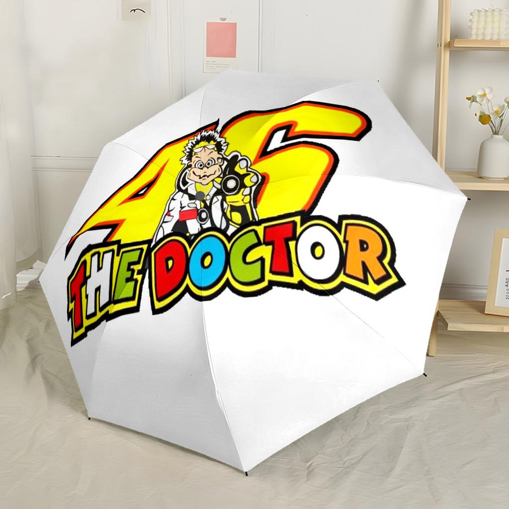 Italian Racing Legend Portable Automatic Umbrella Compact 8-Rib Design Sturdy Construction Durable Everyday Carry Umbrella Fashionable Accessory