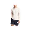 Adidas All Szn French Terry 3-Stripes Garment Wash Crew Sweatshirt Putty Mauve Men Streetwear IR5255