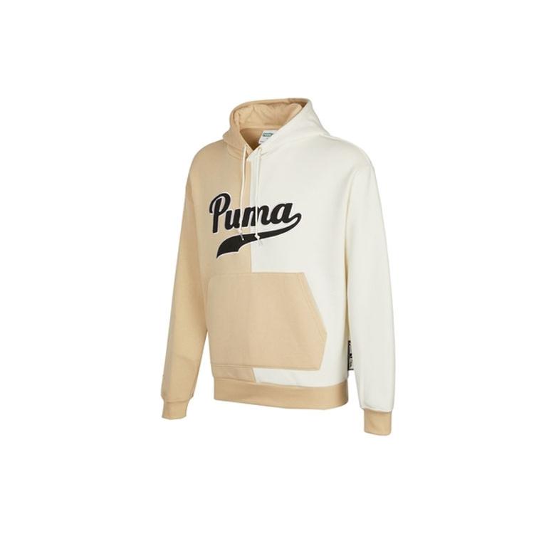 PUMA Sweatshirts Men's Light Umber Hooded Moderate Regular 534381-20