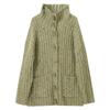Sancai 2025 Winter Stand-up Collar Knitted Cardigan