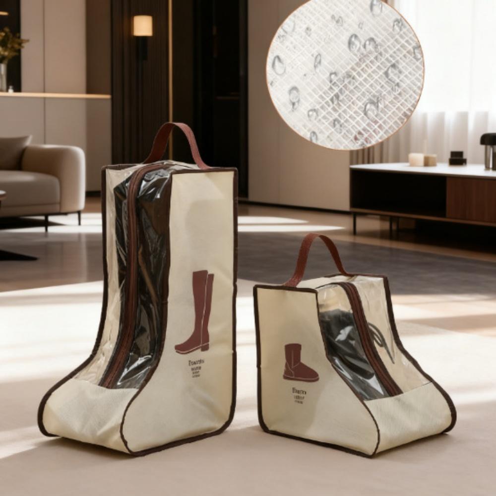 1-4pcs Reusable Boot Storage Bags Multi-Functional Dustproof Shoes Covers for Long and Short Boots Travel Shoe Packing Organizer