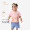 Kids' Summer Cotton Cartoon Short Set