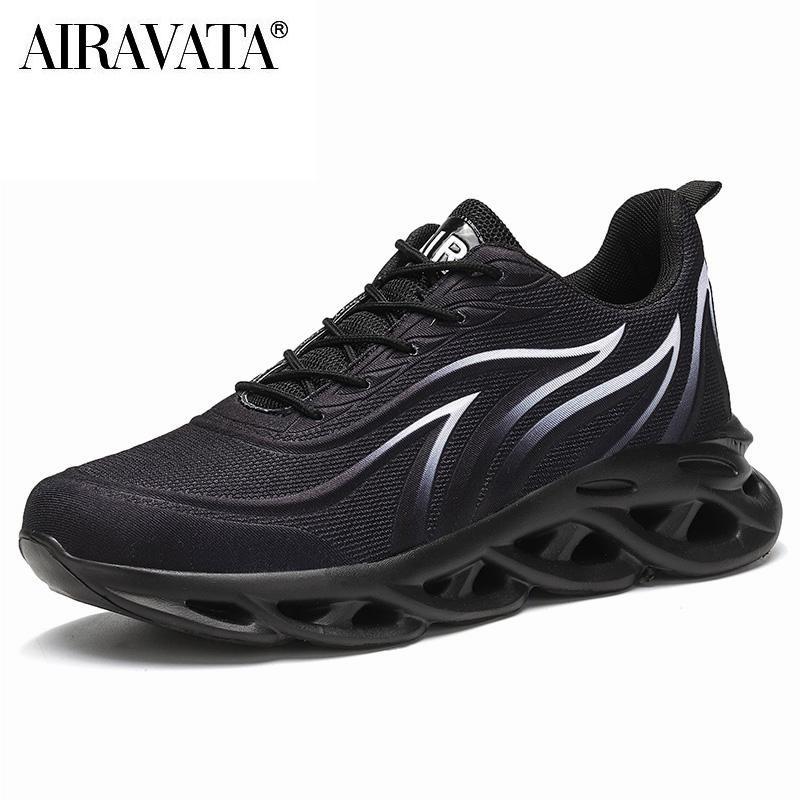 Men's Flame Printed Sneakers Comfortable Running Shoes Outdoor Men Athletic Shoes