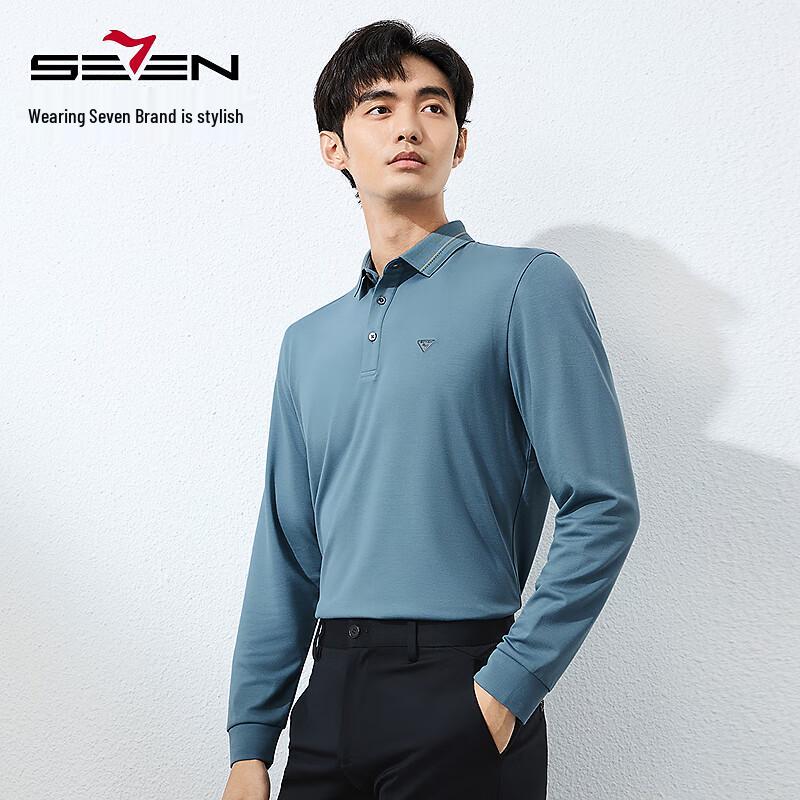 Septwolves Men's Long Sleeve Polo Shirt