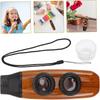 Dual-Hole Kazoo Musical Instrument, Lightweight Durable Grain Design Practice Kazoo For Guitar Ukulele Accompaniment