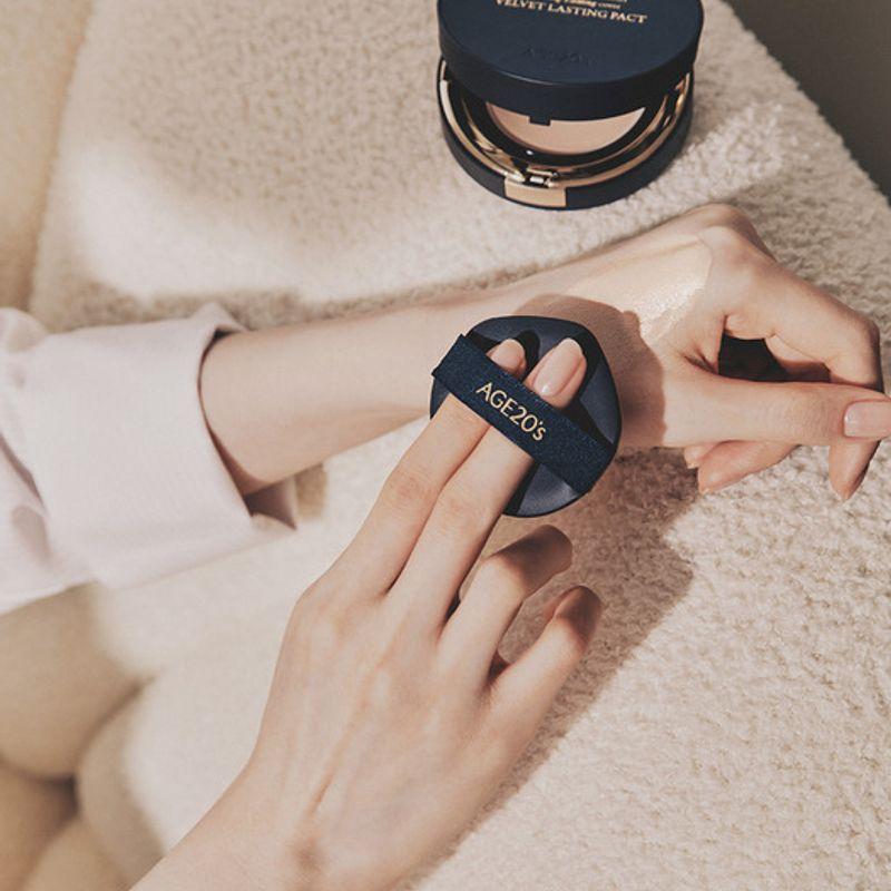 Velvet Lasting Pact [Main Product + Refill]