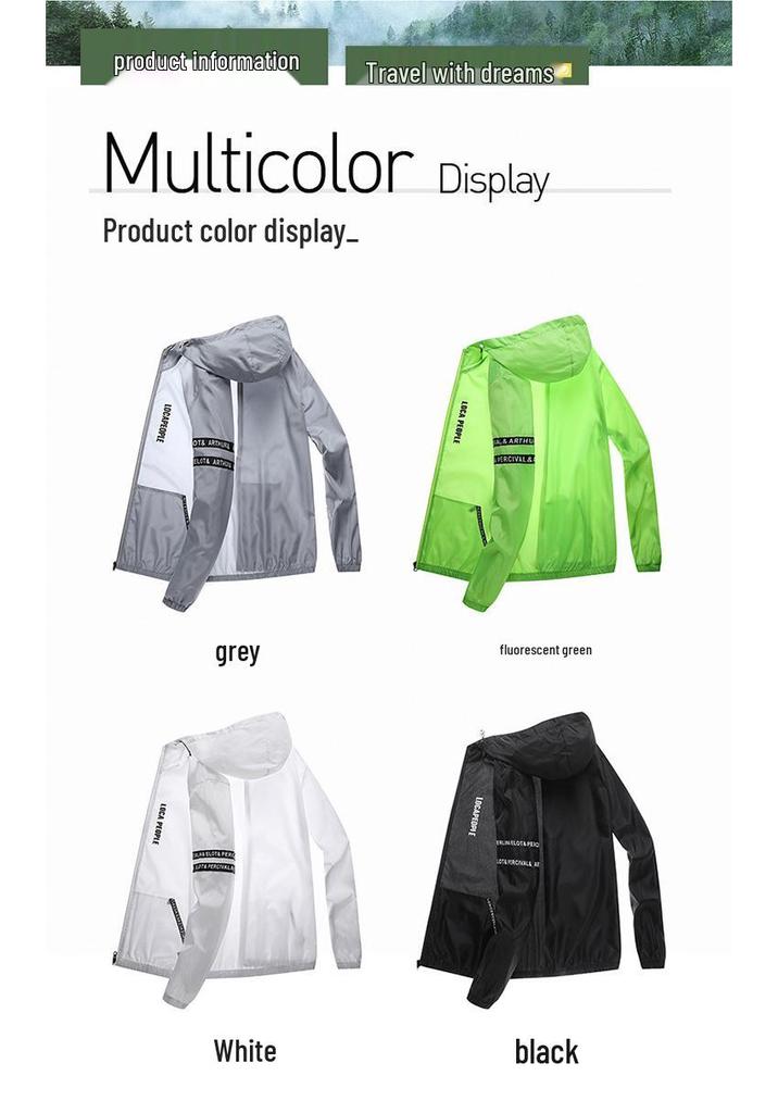 2025 Men's Lightweight Breathable Outdoor Jacket - Youth Skin Top Anti.