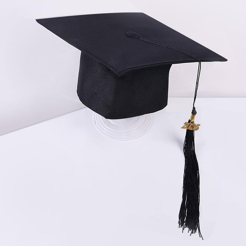 2025 Graduate Bundle Adjustable Bachelors Hat Sash Medallions Set High Quality Fabric For Commencement Ceremonies