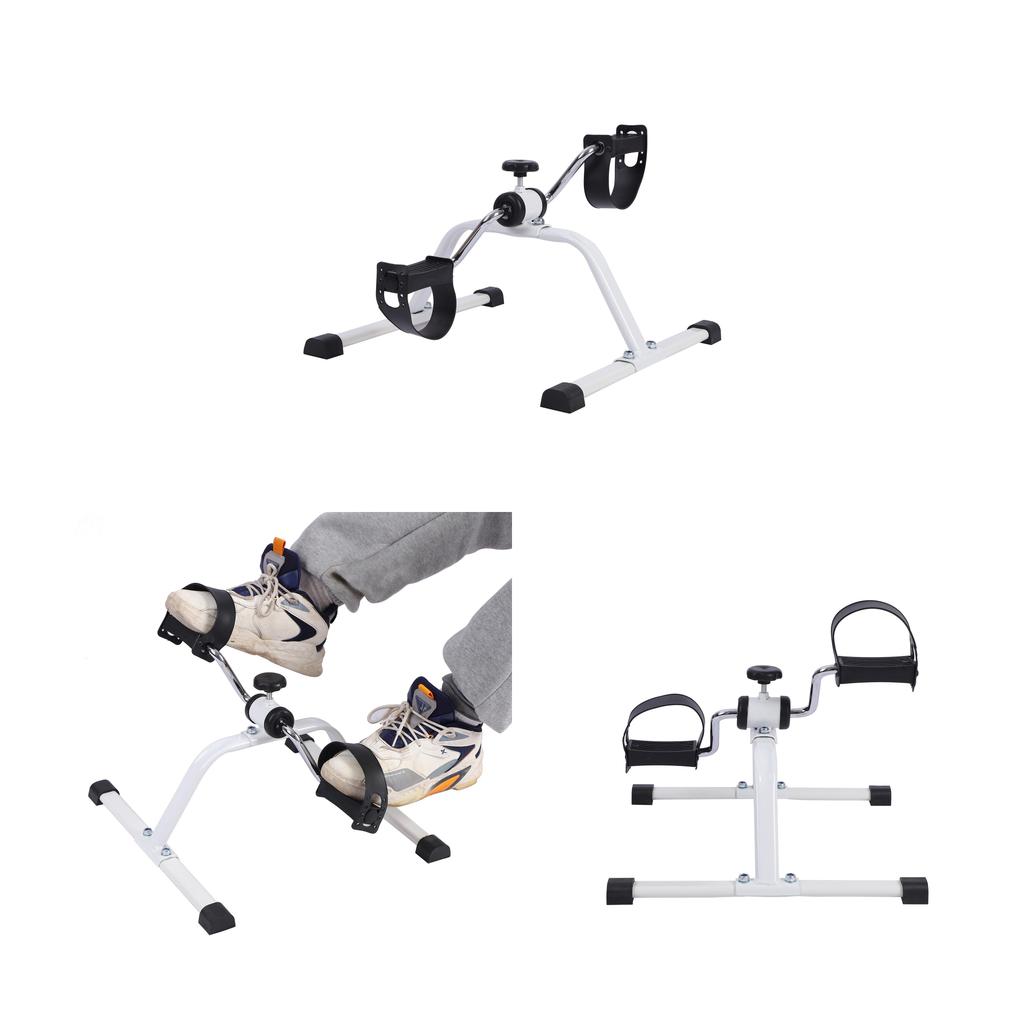 Portable Indoor Mini Exercise Bike With Resistance Knob For Home Office Fitness