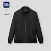 HLA Men's Stand-Up Collar Light Business Jacket