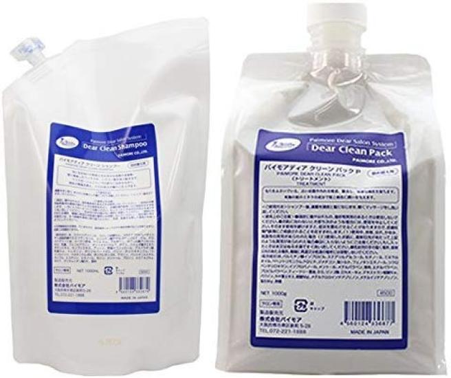 

Paimore Dear Clean Shampoo 1000mL + Pack 1000g Refill Set