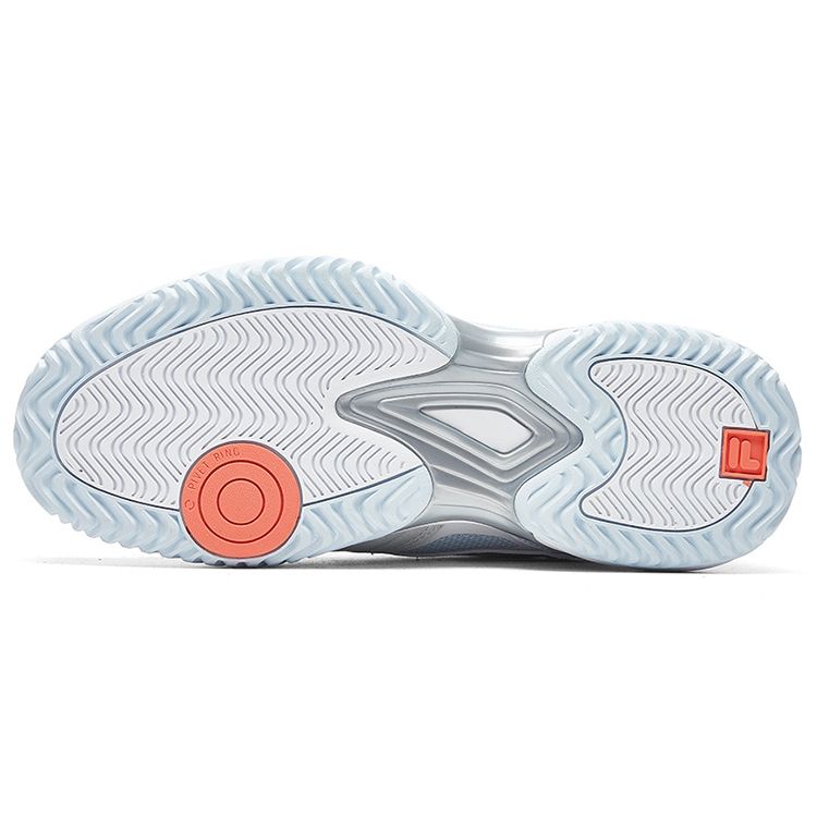 FILA Fabric Comfortable Low-Top Lifestyle Shoes Women sneakers White Blue A12W935507FWB