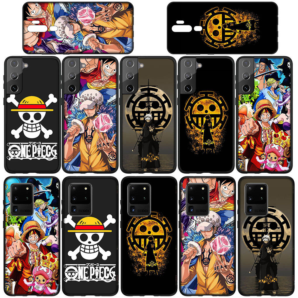 Phone Case for iPhone 17 15 16 Plus Redmi Note 14 12 11 13 Pro Max Huawei P30 P20 Lite OPPO A60 A40 A80 A18 Trafalgar Law Poster Luffy One Piece Cover