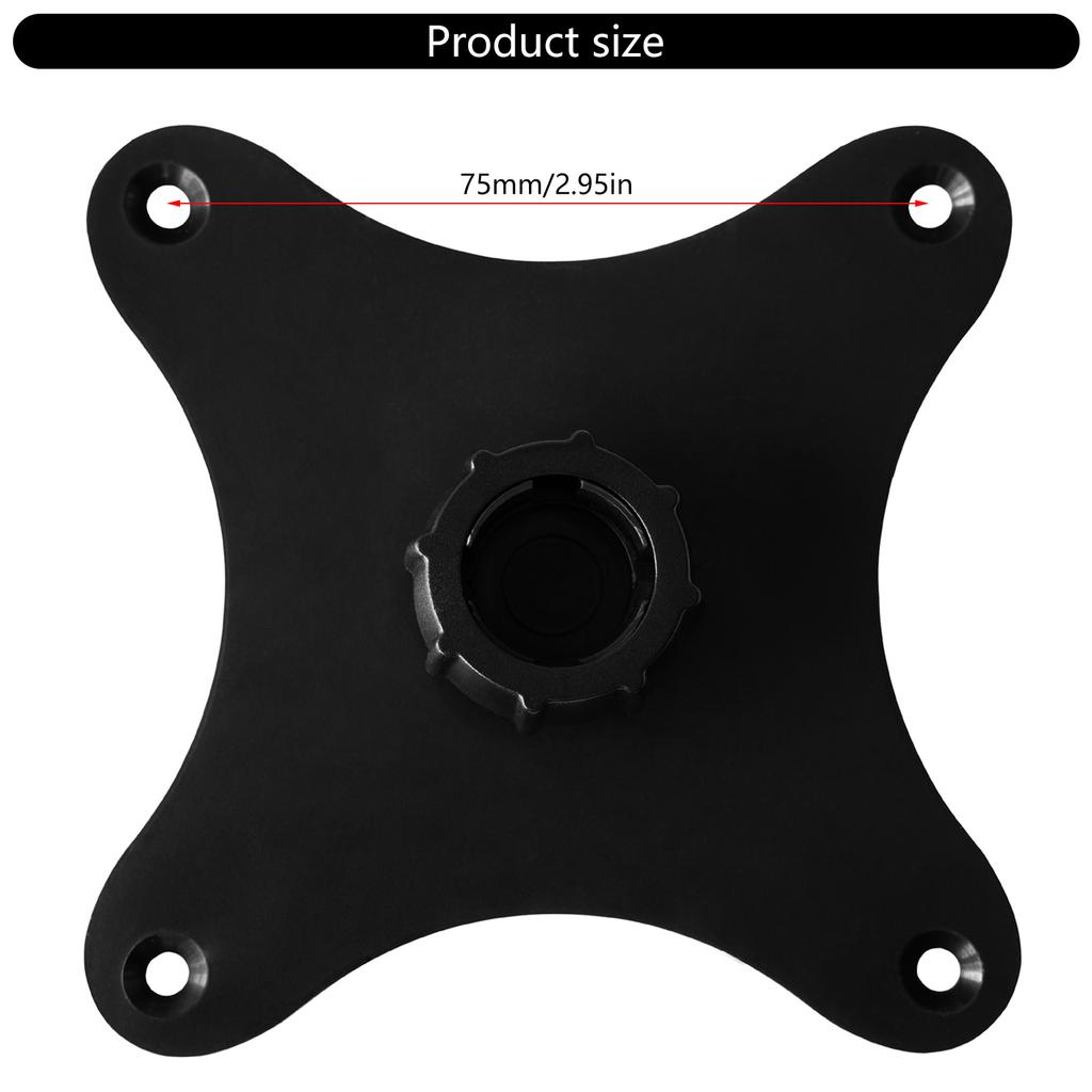 Professionelle Einstellbare Tragbare Monitor Halterung Platte Ständer 17mm Kugelkopfwandhalterung Armhalterung Ständer Ersatz