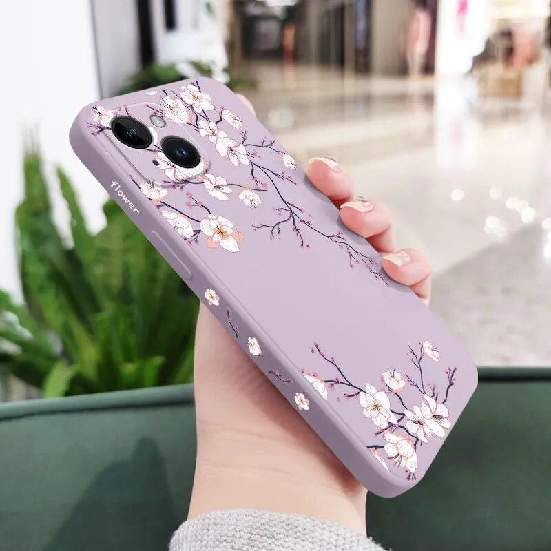 Fashion Soft Lovely Animation Phone For Iphone XS 12 8 Mini 11 6 Plus XR 14 Max 6s X Pro 7 13 TPU Soft Straight Case Cover