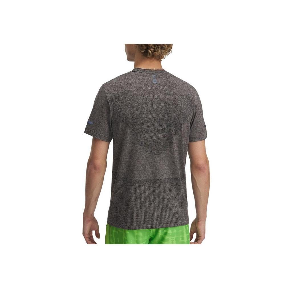 Under Armour Seamless Pullover Comfort Crew Neck Short Sleeve T-Shirt Men Tops Gray 1375692-009