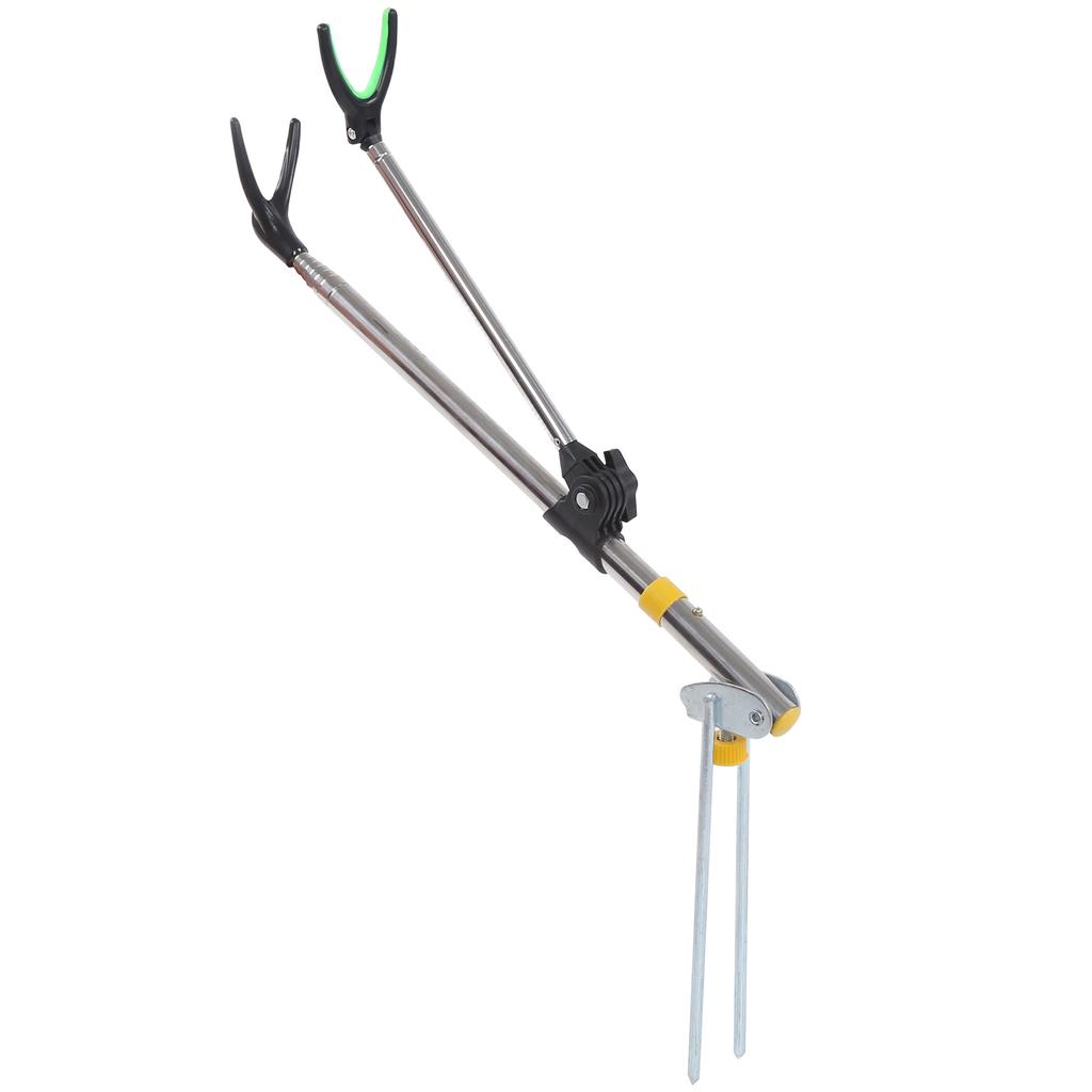 Stainless Steel Fishing Rod Holder Ground Insert Pole Brackets Retractable Fishing Gear1.7M